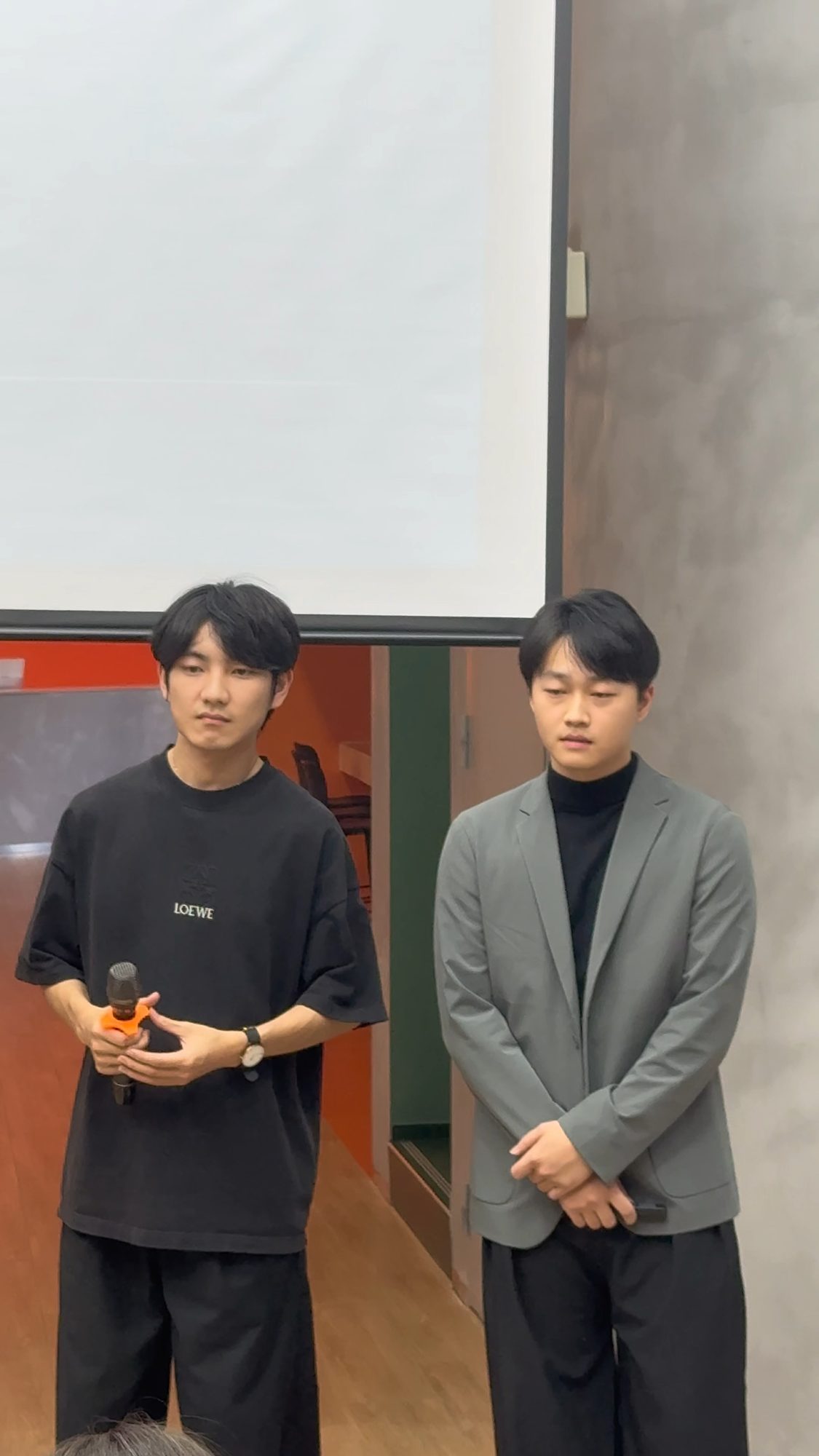 明序团队路演 / 演示现场